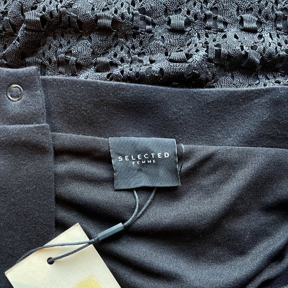 Knit Lace Skirt | Selected Femme - Picture 7 of 8